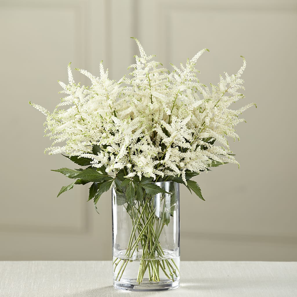White Astilbe Bouquet – Floral Boutique, Lynnfield MA