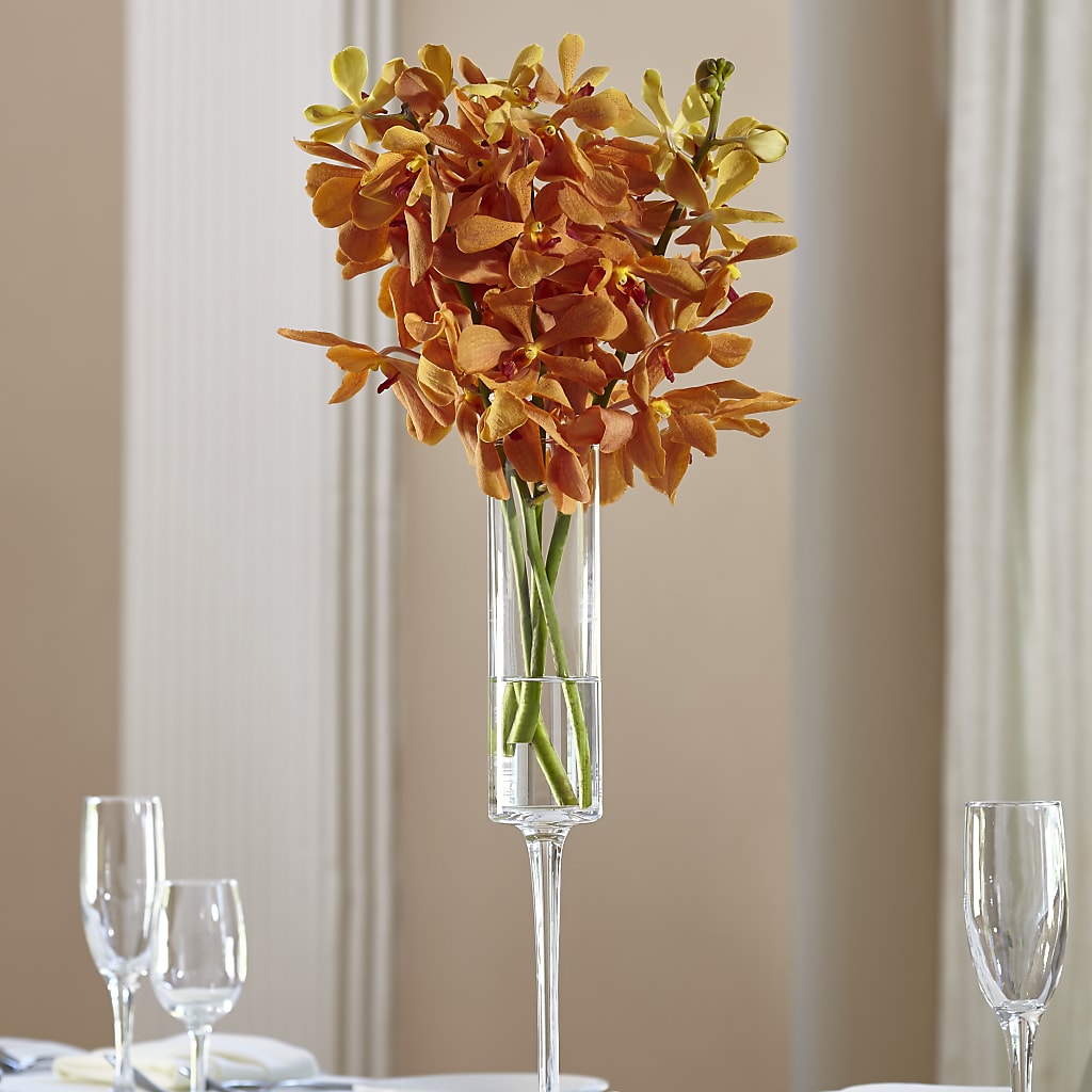 Orange Mokara Bouquet – Floral Boutique, Lynnfield MA