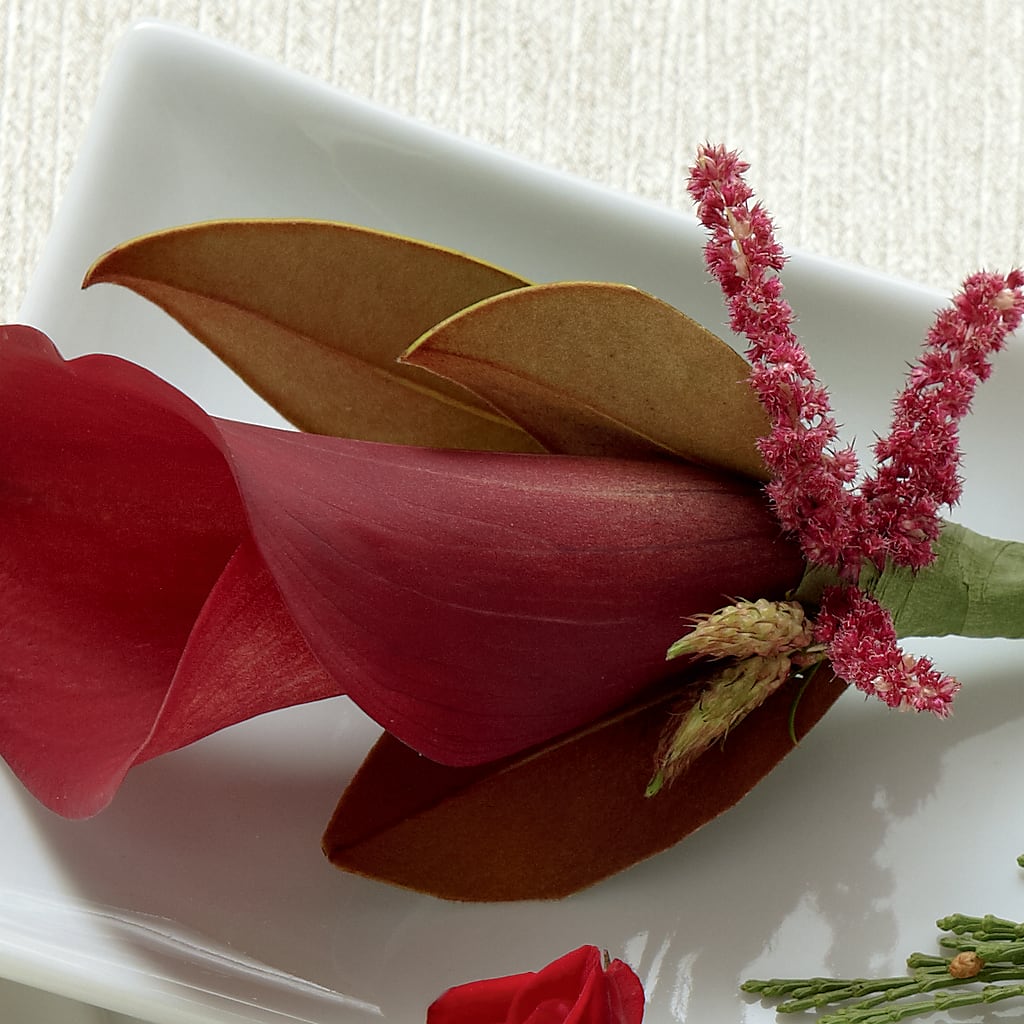 Red Calla Boutonniere – Floral Boutique, Lynnfield MA