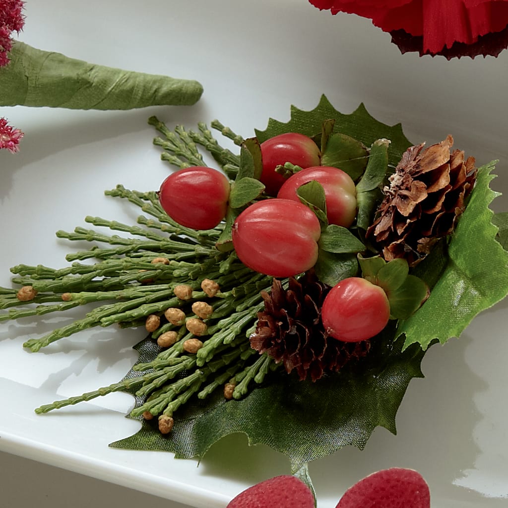 Red Berry Boutonniere – Floral Boutique, Lynnfield MA