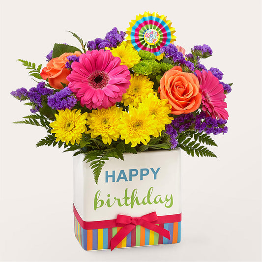 Birthday Brights Bouquet –  Floral Boutique, Lynnfield MA
