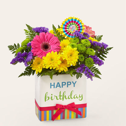 Birthday Brights Bouquet –  Floral Boutique, Lynnfield MA