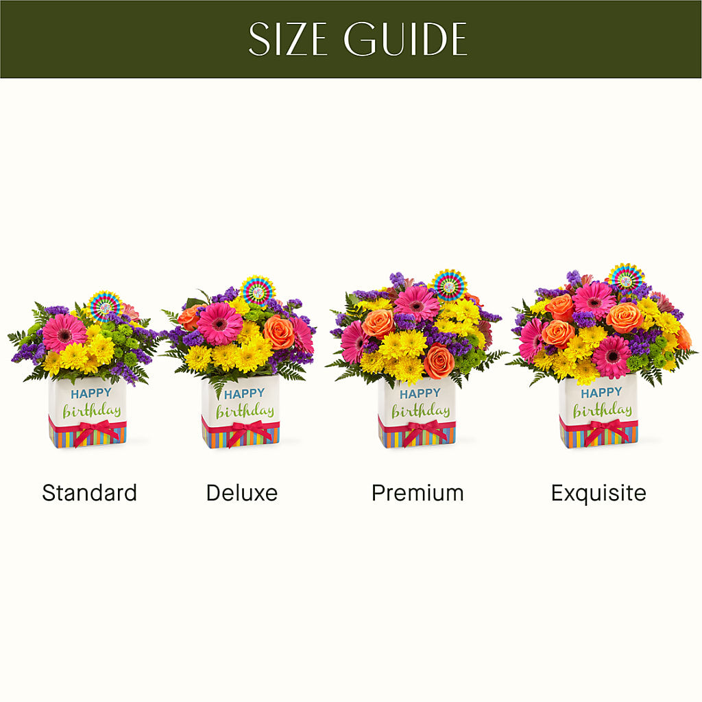 Birthday Brights Bouquet –  Floral Boutique, Lynnfield MA
