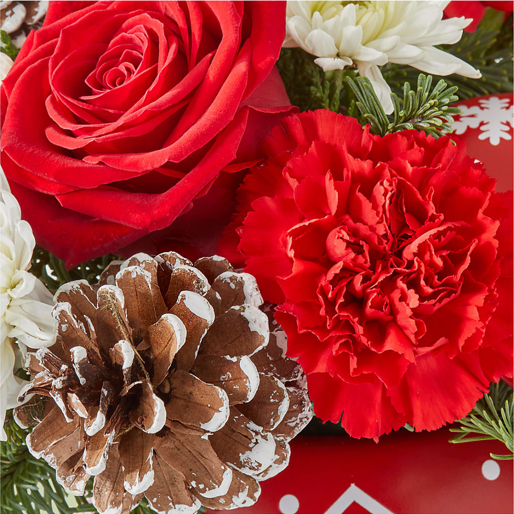 Christmas Village Ornament –  Floral Boutique, Lynnfield MA