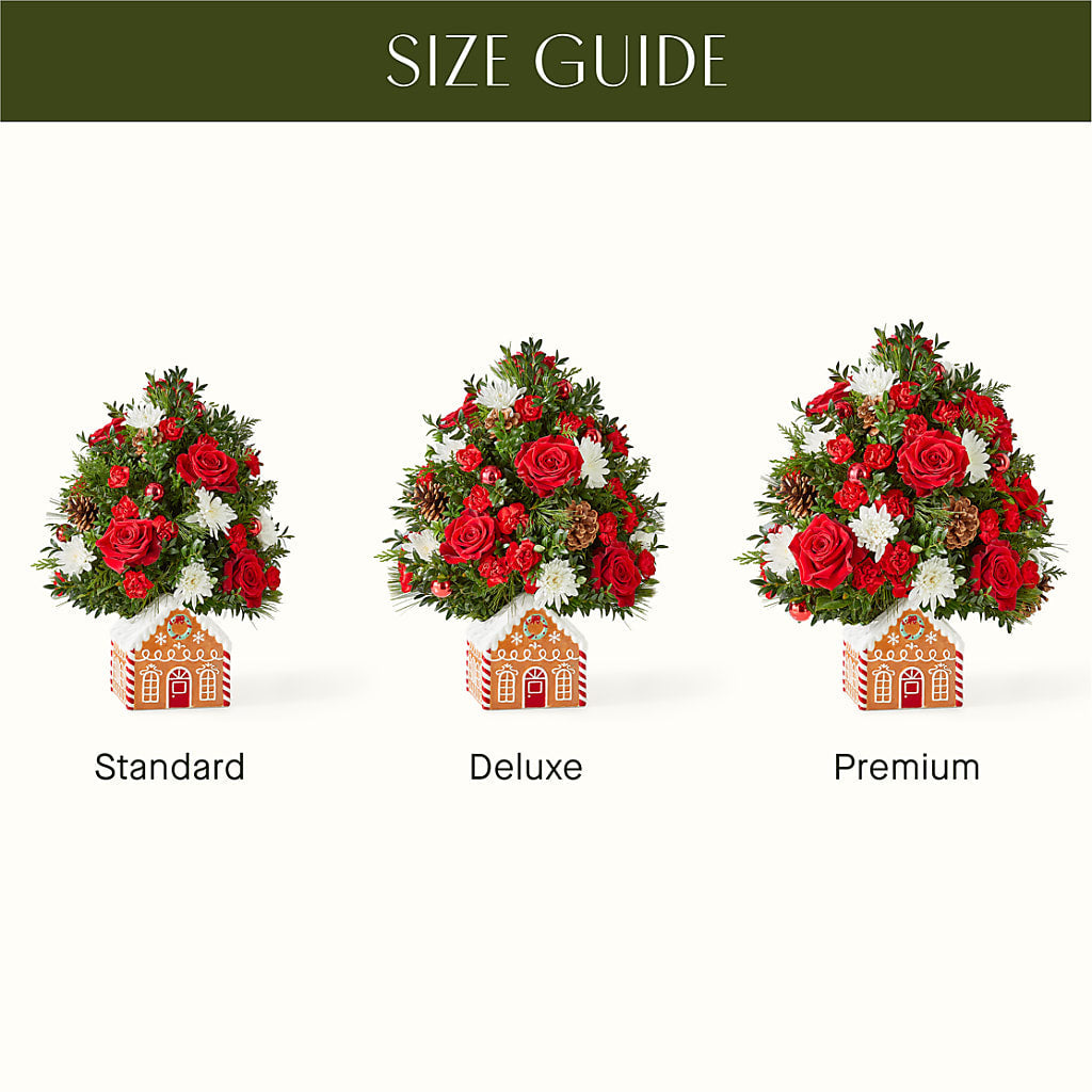 Spiced Gingerbread Tree –  Floral Boutique, Lynnfield MA