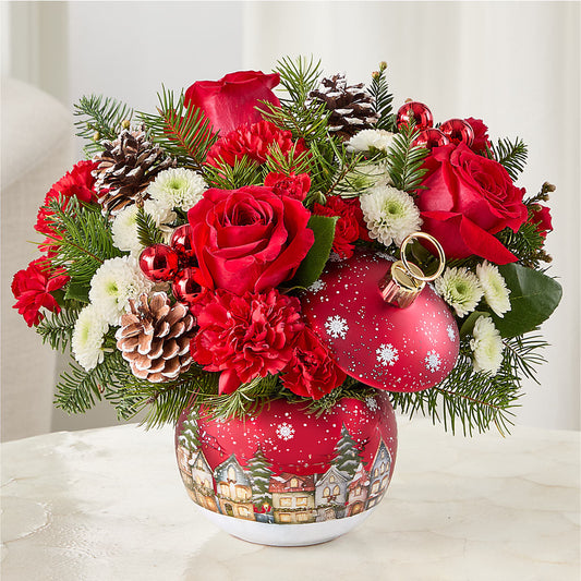 Christmas Carols Ornament –  Floral Boutique, Lynnfield MA