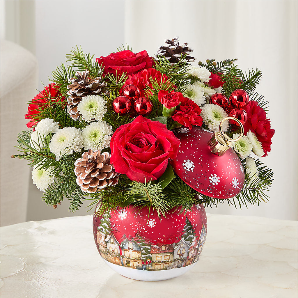 Christmas Carols Ornament –  Floral Boutique, Lynnfield MA