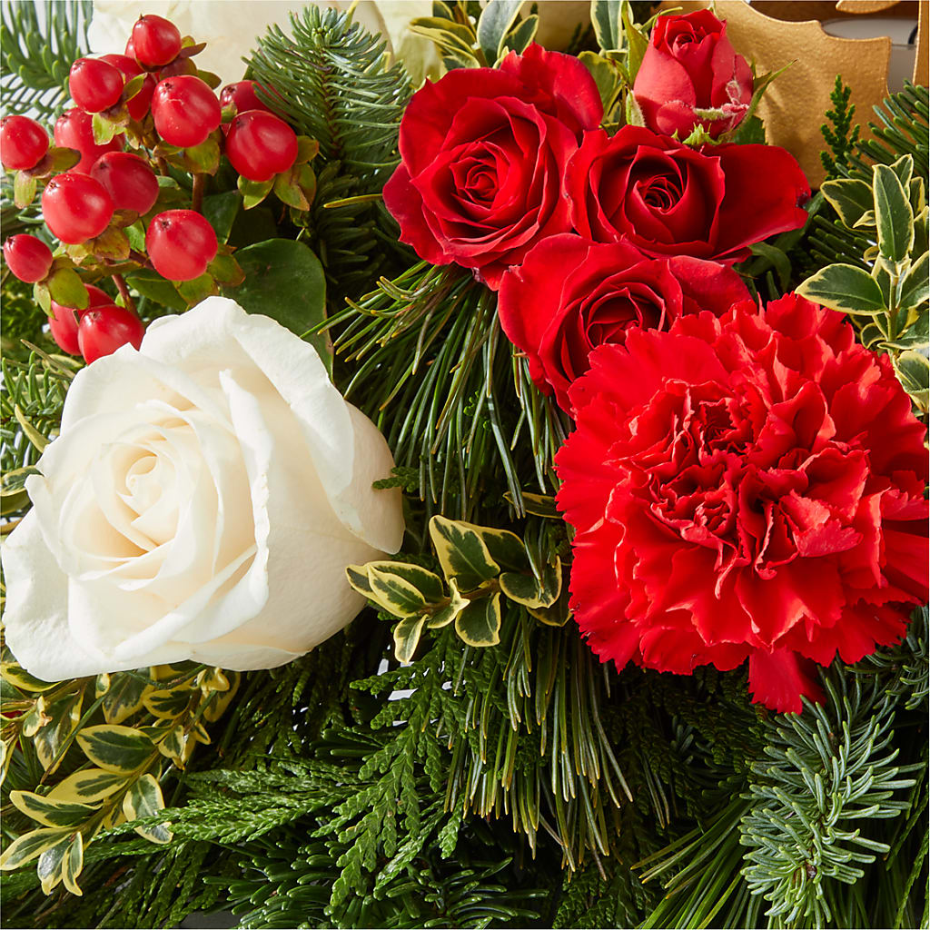 December Dreams Centerpiece –  Floral Boutique, Lynnfield MA