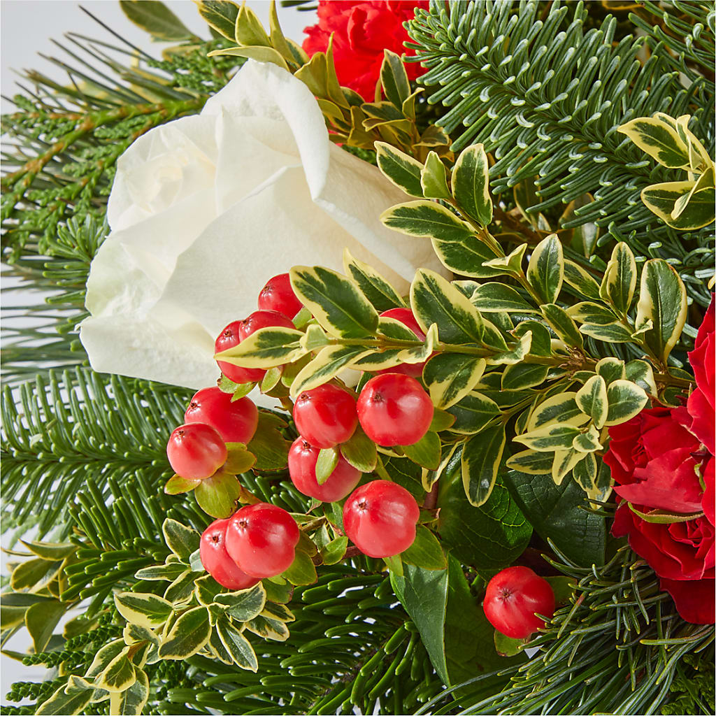 December Dreams Centerpiece –  Floral Boutique, Lynnfield MA