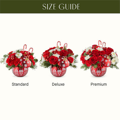 Cheer in the Air Ornament –  Floral Boutique, Lynnfield MA
