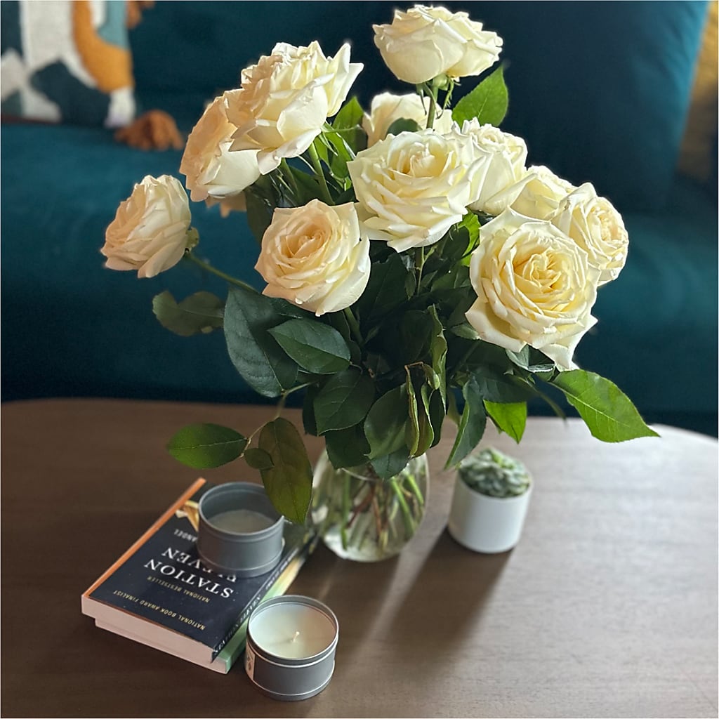 Long Stem Yellow Rose Bouquet –  Floral Boutique, Lynnfield MA