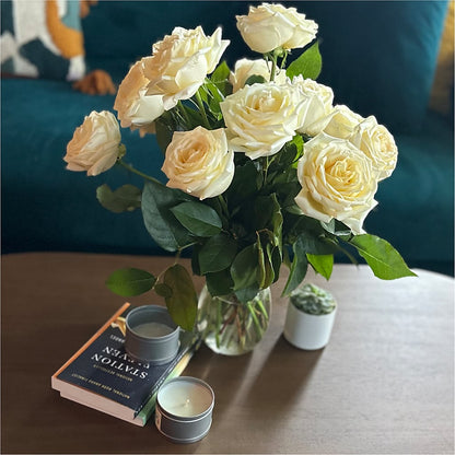 Long Stem Yellow Rose Bouquet –  Floral Boutique, Lynnfield MA