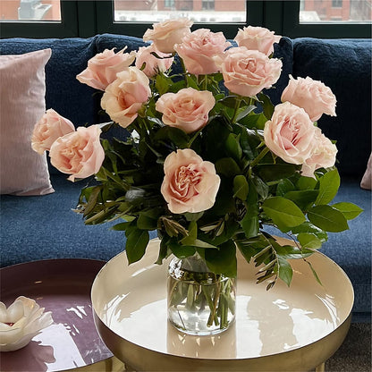 Long Stem Pink Rose Bouquet –  Floral Boutique, Lynnfield MA