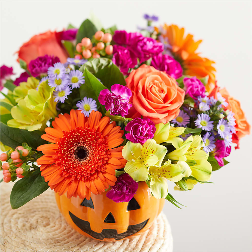 Tricks & Treats Pumpkin –  Floral Boutique, Lynnfield MA