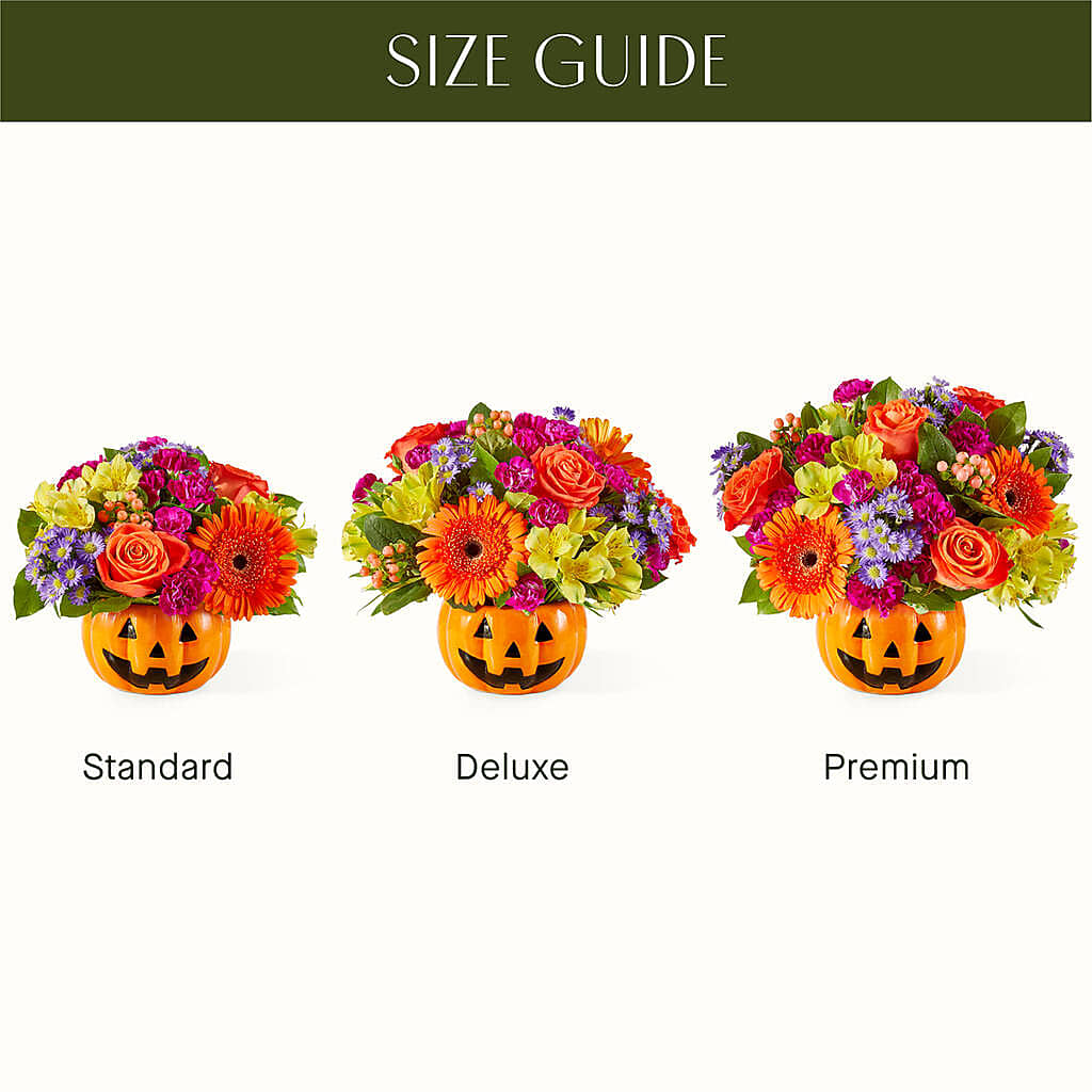 Tricks & Treats Pumpkin –  Floral Boutique, Lynnfield MA
