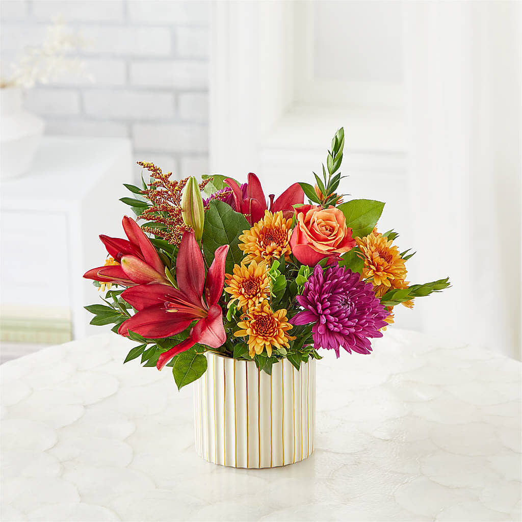 Burgundy Landscape Bouquet –  Floral Boutique, Lynnfield MA