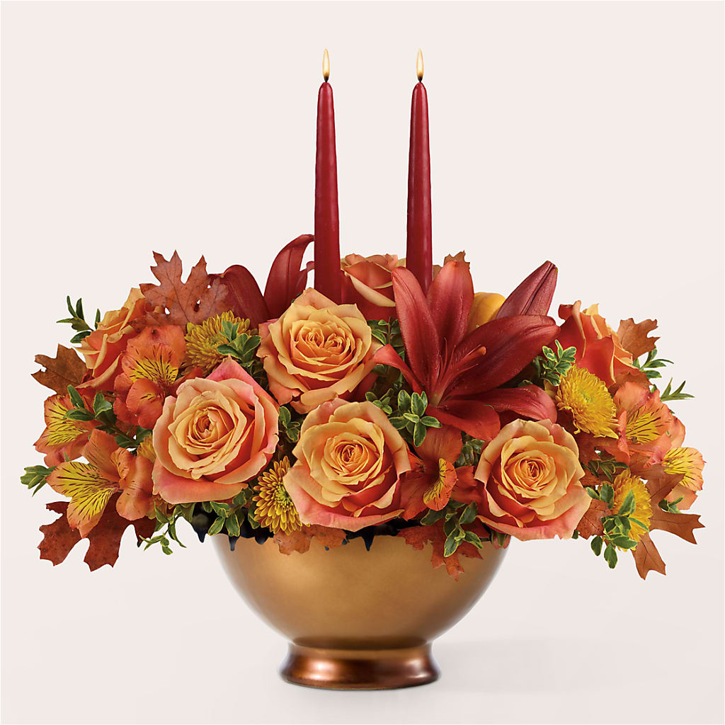 Harvest Table Centerpiece –  Floral Boutique, Lynnfield MA