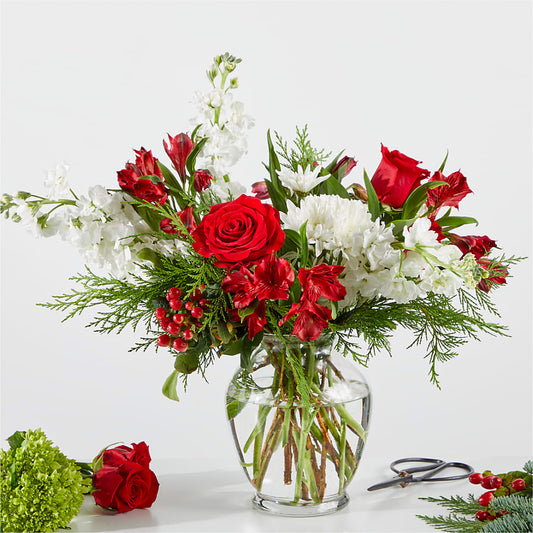 Merry Moment Bouquet – A Florist Original –  Floral Boutique, Lynnfield MA
