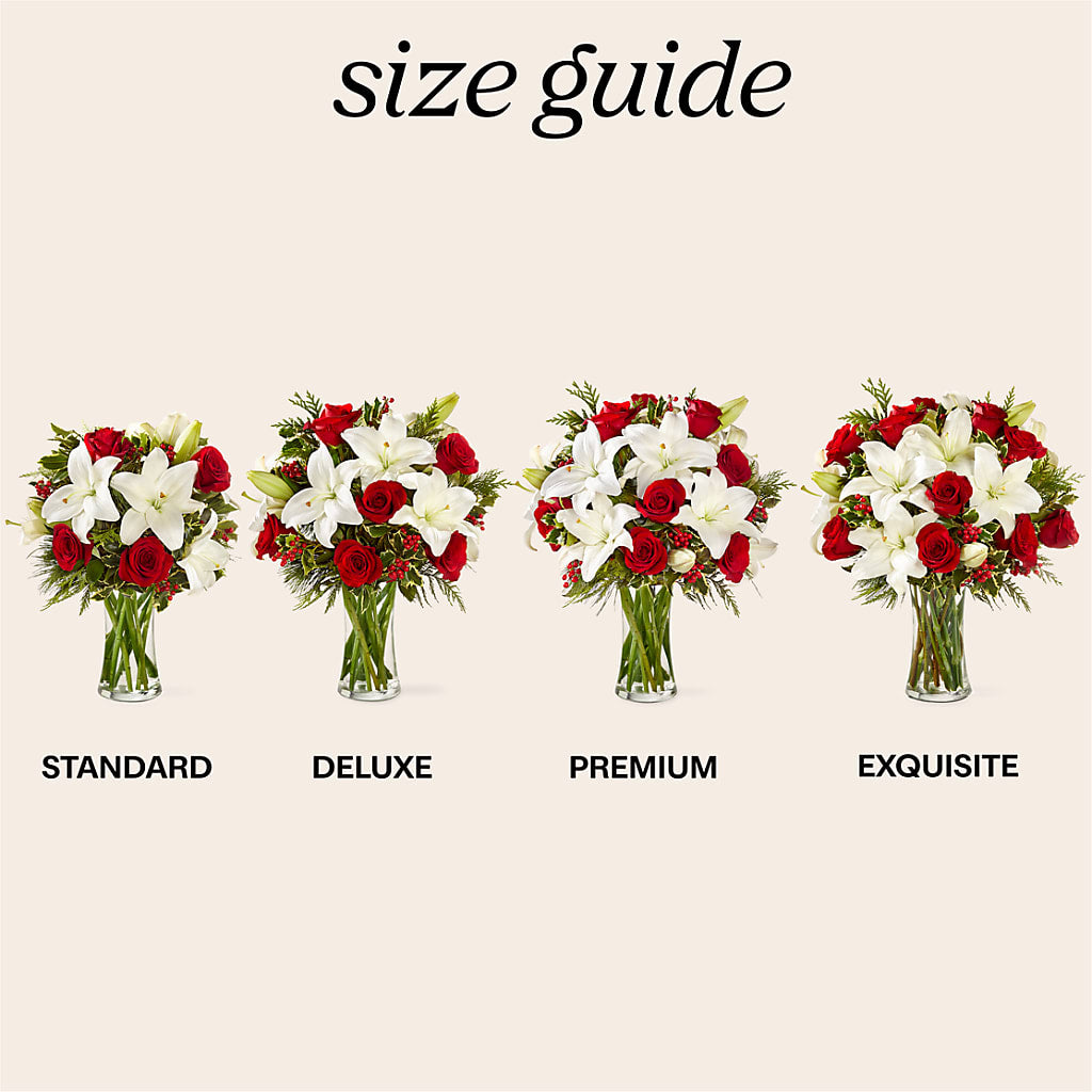 Sparkling Snowflakes Bouquet –  Floral Boutique, Lynnfield MA