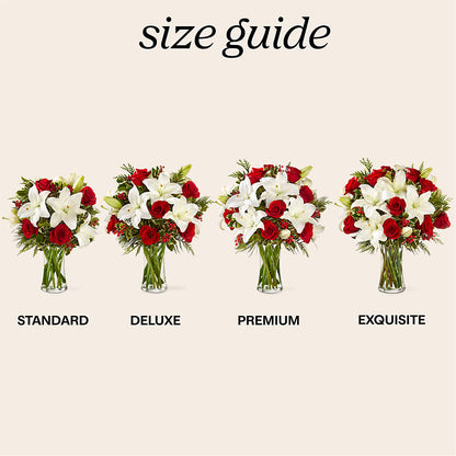 Sparkling Snowflakes Bouquet –  Floral Boutique, Lynnfield MA