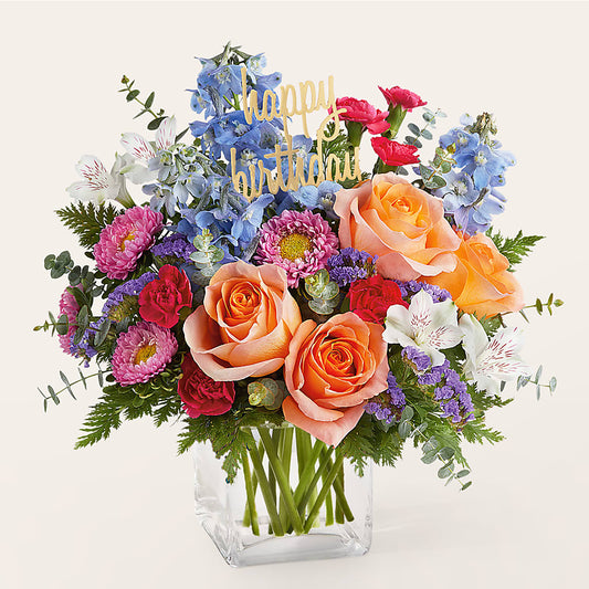 Birthday Bash Bouquet –  Floral Boutique, Lynnfield MA