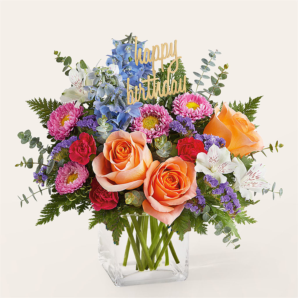 Birthday Bash Bouquet –  Floral Boutique, Lynnfield MA