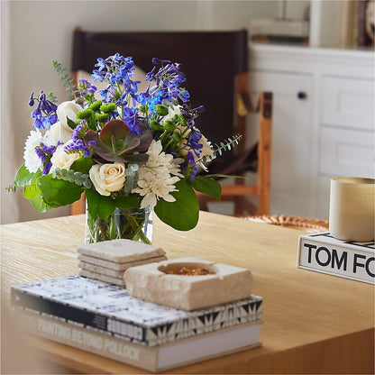 Cerulean Waves Bouquet –  Floral Boutique, Lynnfield MA