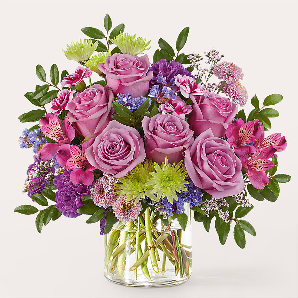 Glass Half Full Bouquet –  Floral Boutique, Lynnfield MA