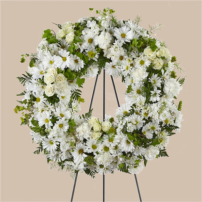 Faithful Wishes Wreath –  Floral Boutique, Lynnfield MA