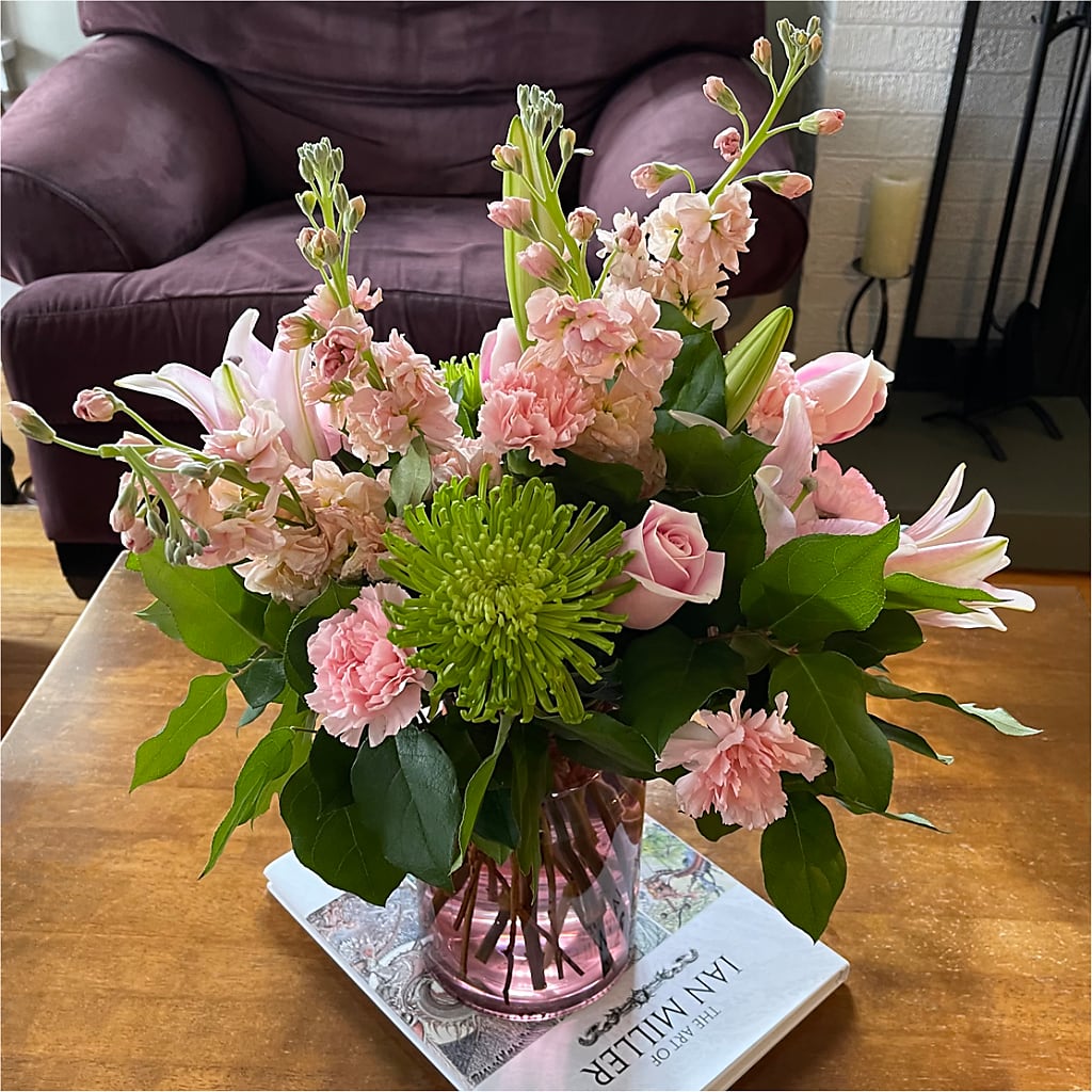 Pretty in Pink Bouquet –  Floral Boutique, Lynnfield MA