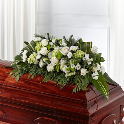 Hopeful Gesture Casket Spray –  Floral Boutique, Lynnfield MA