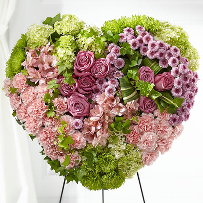 Heartwarming Standing Heart –  Floral Boutique, Lynnfield MA
