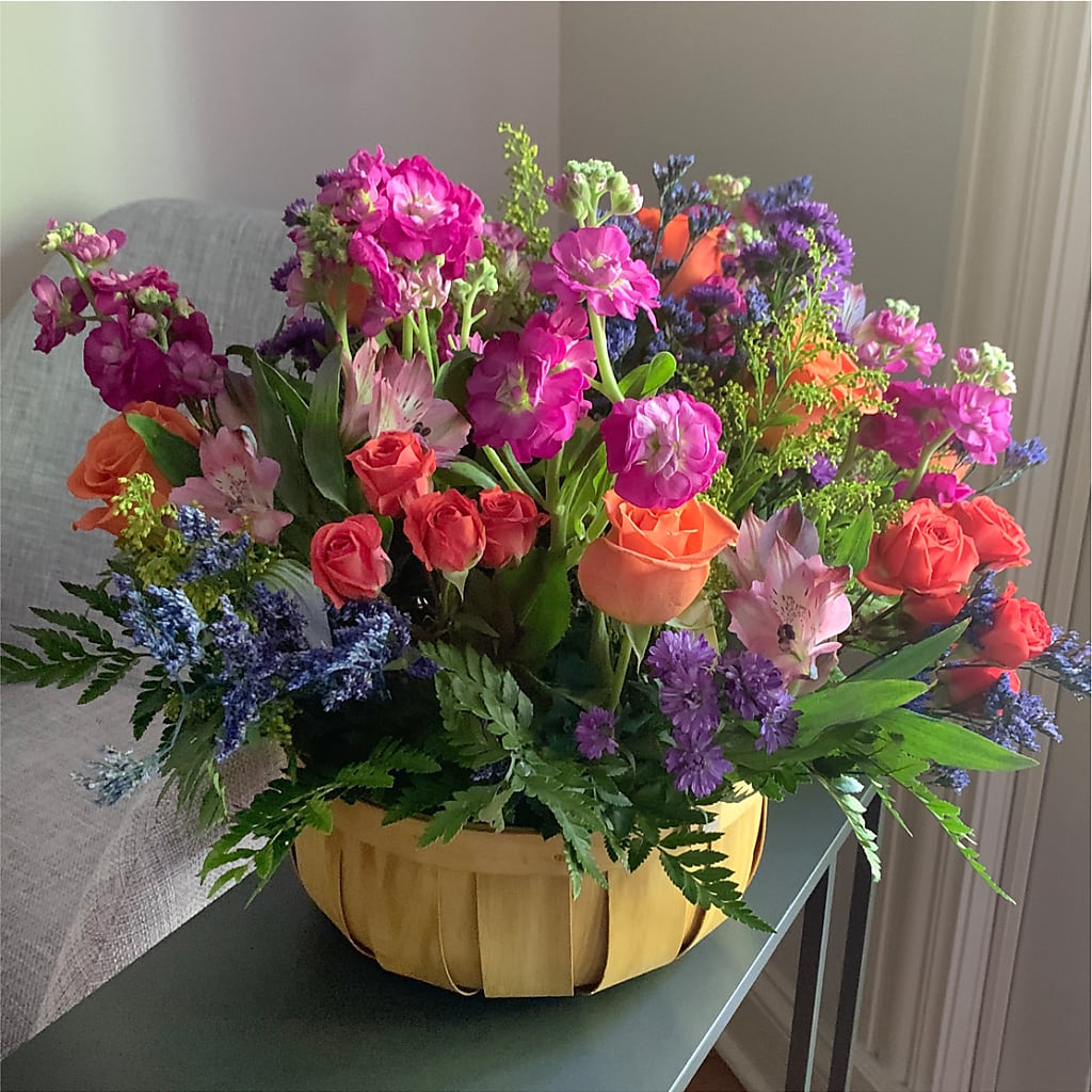Garden of Life Basket –  Floral Boutique, Lynnfield MA
