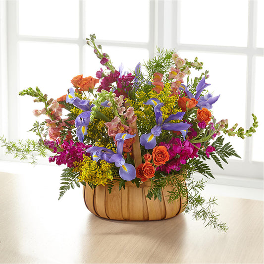 Garden of Life Basket –  Floral Boutique, Lynnfield MA