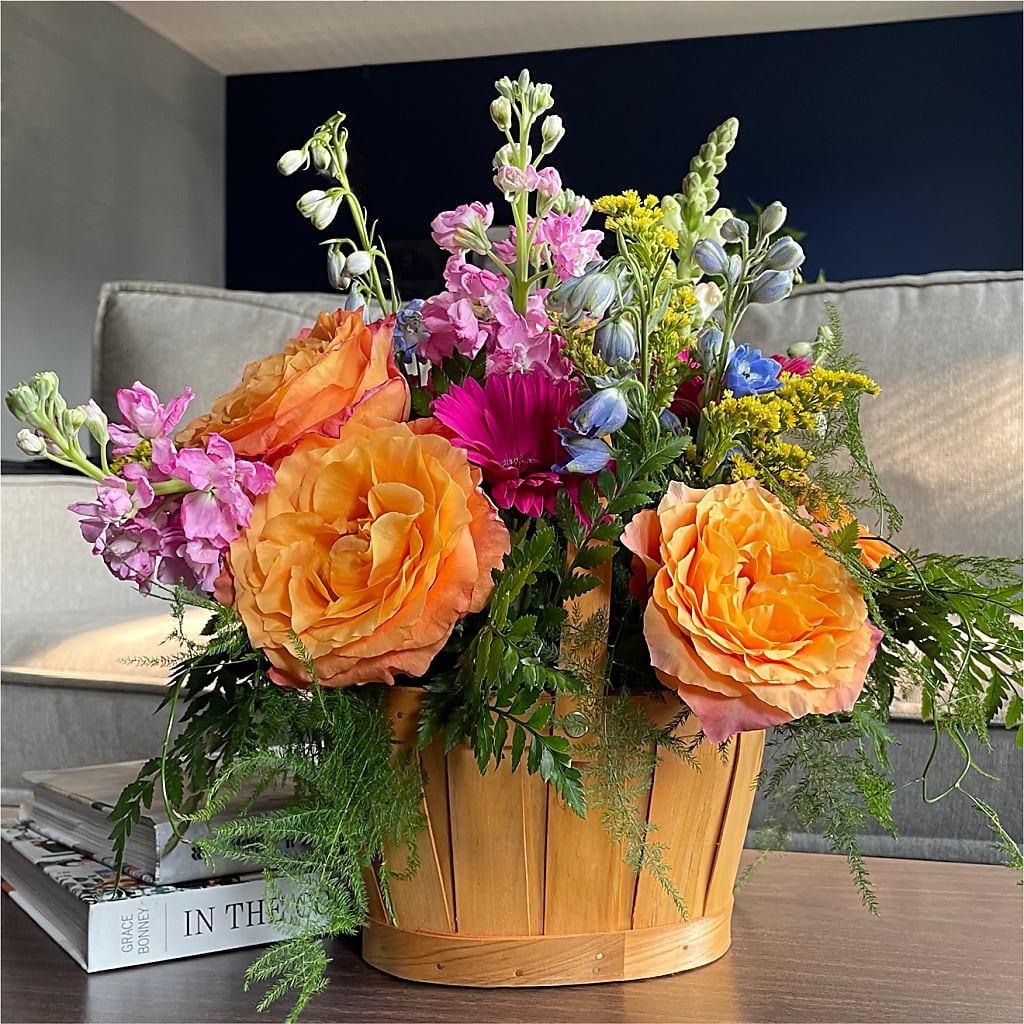 Garden of Life Basket –  Floral Boutique, Lynnfield MA