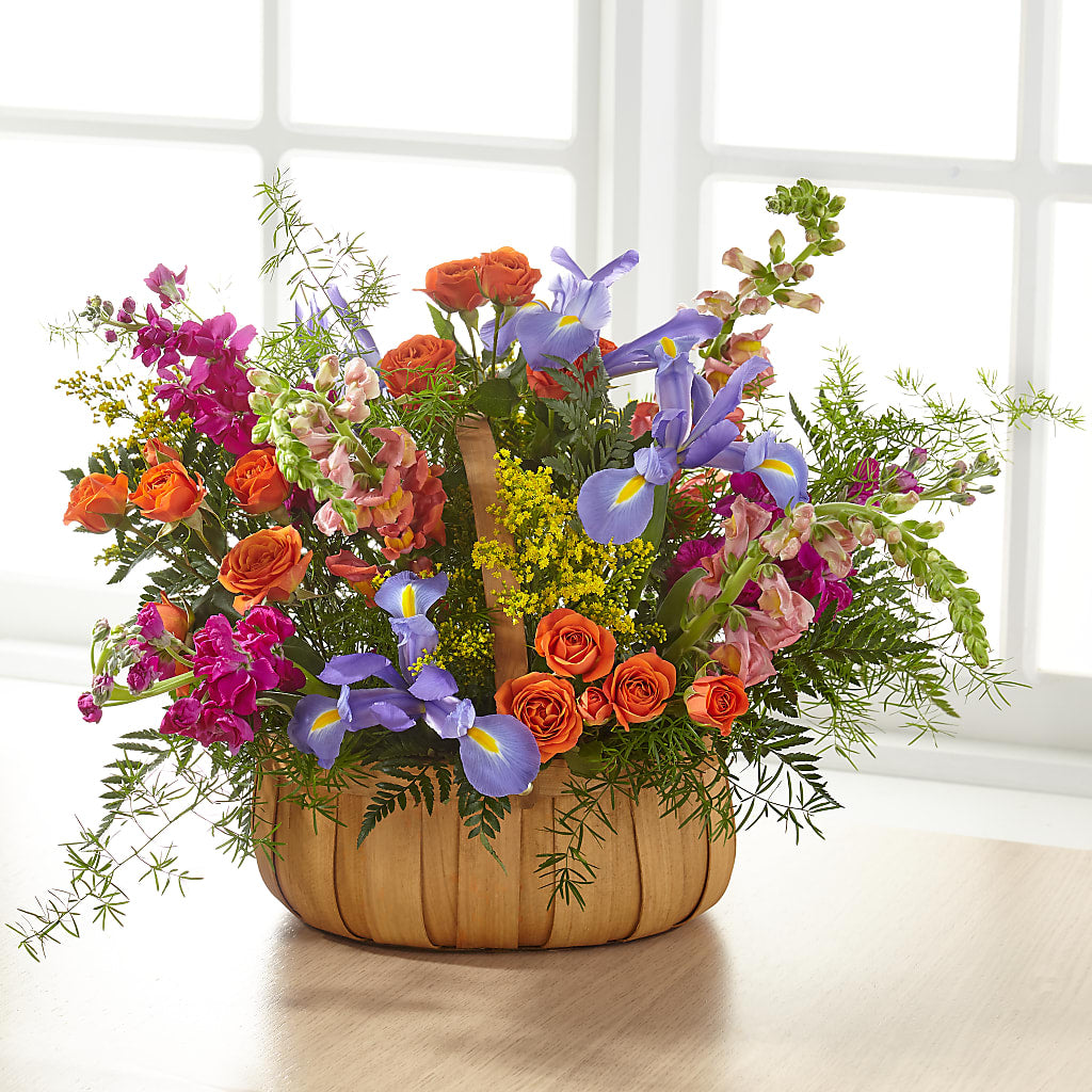 Garden of Life Basket –  Floral Boutique, Lynnfield MA