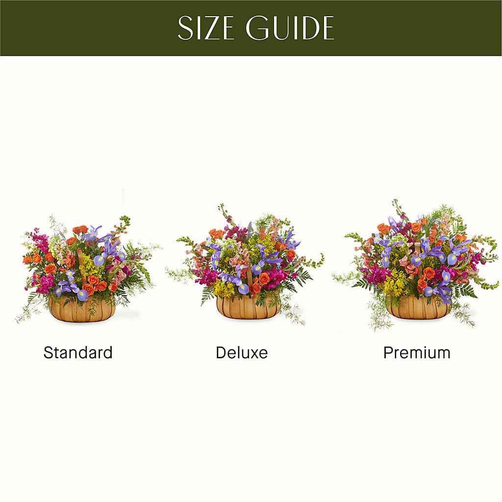 Garden of Life Basket –  Floral Boutique, Lynnfield MA
