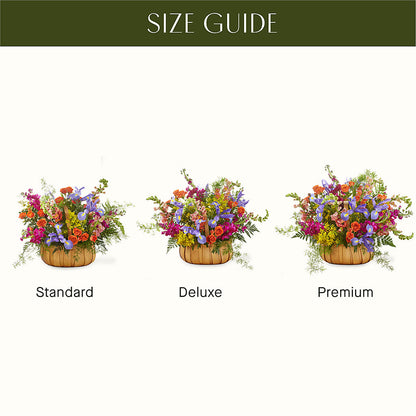 Garden of Life Basket –  Floral Boutique, Lynnfield MA