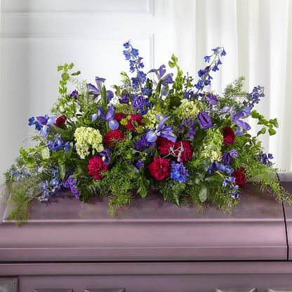 Always Treasured Casket Spray –  Floral Boutique, Lynnfield MA