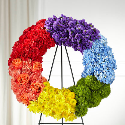 Circle of Love Wreath –  Floral Boutique, Lynnfield MA