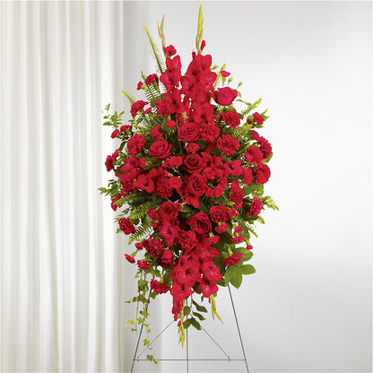 From the Heart Standing Spray –  Floral Boutique, Lynnfield MA