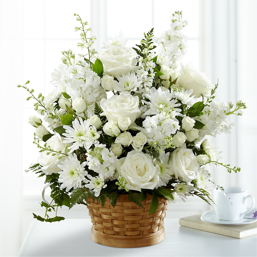 Heartfelt Condolences Arrangement –  Floral Boutique, Lynnfield MA