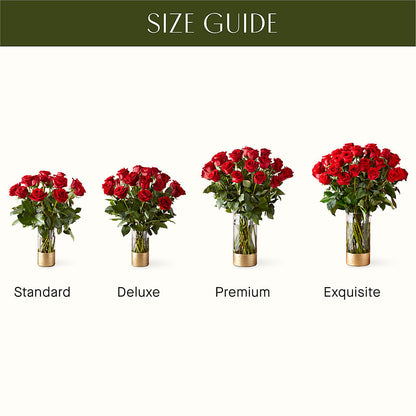 Classic Love Red Rose Bouquet –  Floral Boutique, Lynnfield MA