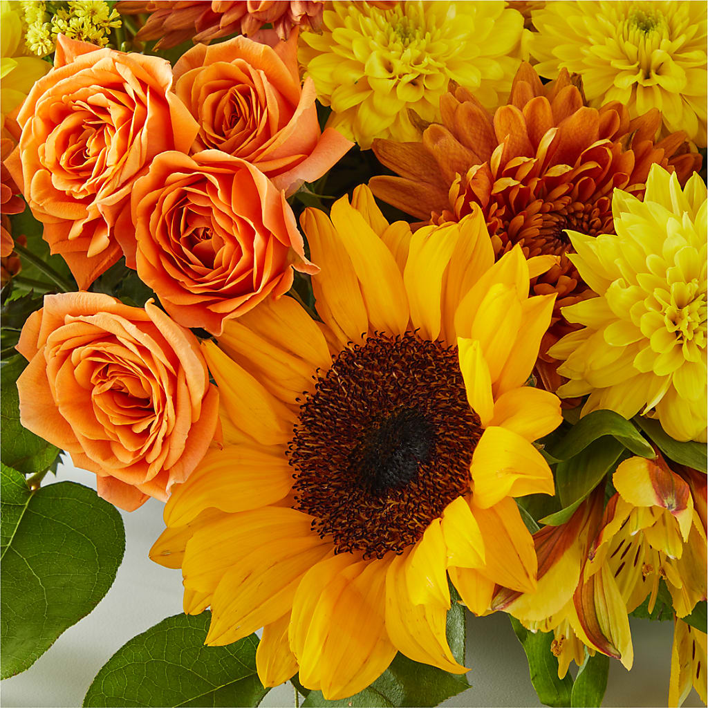 Autumn Harmony Centerpiece –  Floral Boutique, Lynnfield MA
