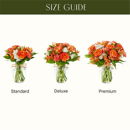 Apricot Glow Bouquet –  Floral Boutique, Lynnfield MA