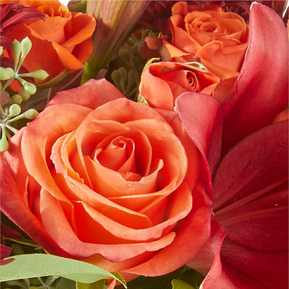 Crimson Leaves Bouquet –  Floral Boutique, Lynnfield MA