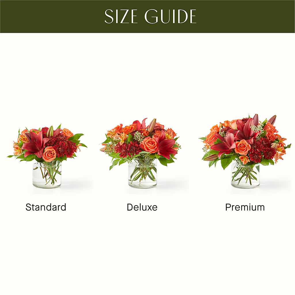Crimson Leaves Bouquet –  Floral Boutique, Lynnfield MA