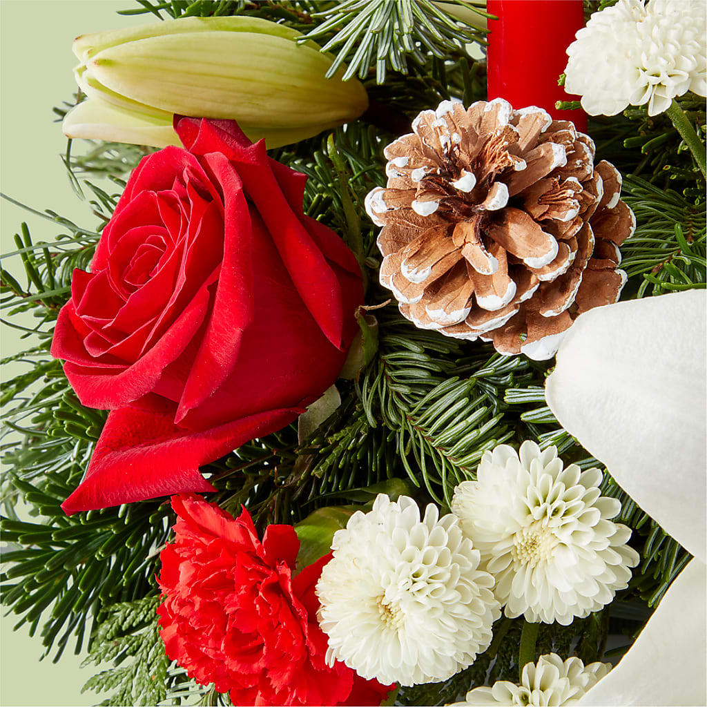 Seasonal Festivities Centerpiece –  Floral Boutique, Lynnfield MA