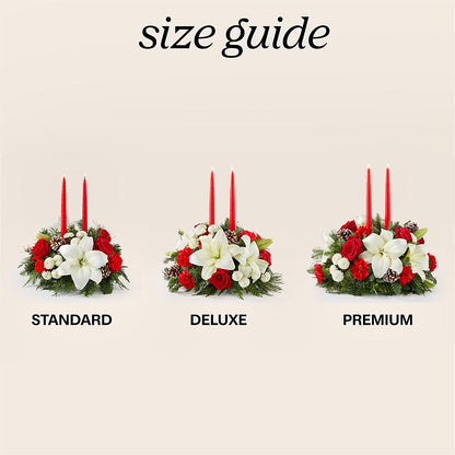 Seasonal Festivities Centerpiece –  Floral Boutique, Lynnfield MA