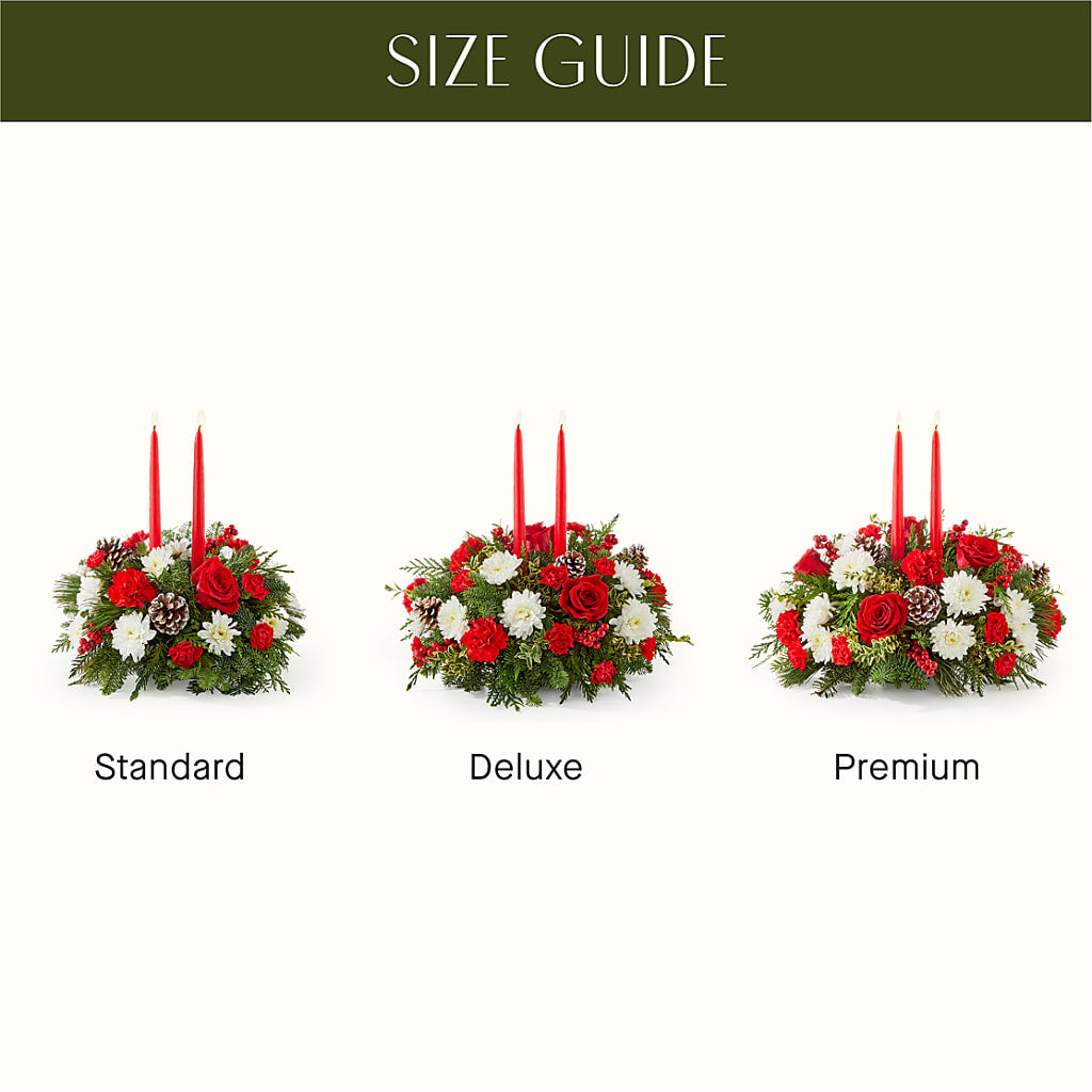 Holiday Soiree Centerpiece –  Floral Boutique, Lynnfield MA